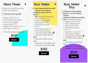 newswirejet pricing a Press release service.