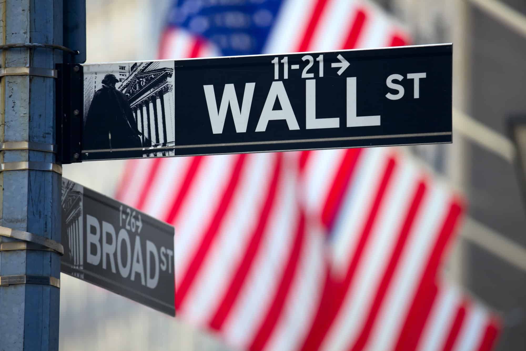 Wall Street Sign